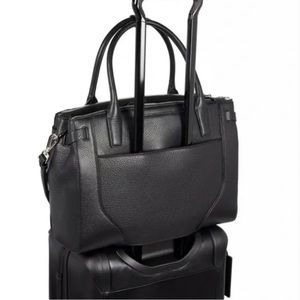 COPY - Tumi Stanton Kiran black leather tote